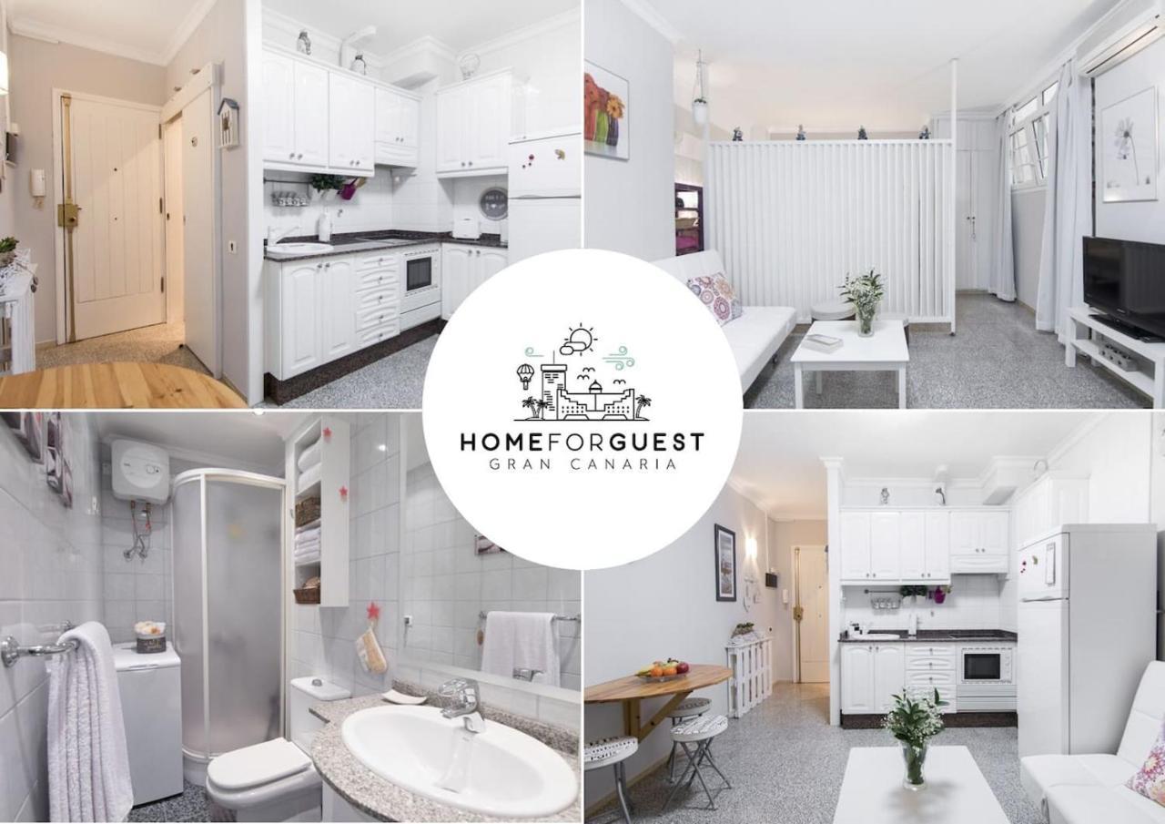 Homeforguest Canteras Loft, 10 Steps To The Beach Лас-Пальмас-де-Гран-Канарія Екстер'єр фото